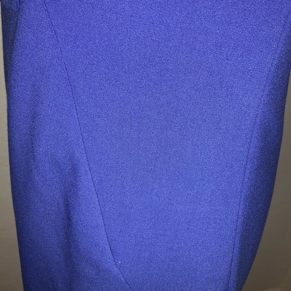 ❌📂BANANA REPUBLIC DRESS COBALT BLUE WITH TAB 4 - Picture 5 of 8